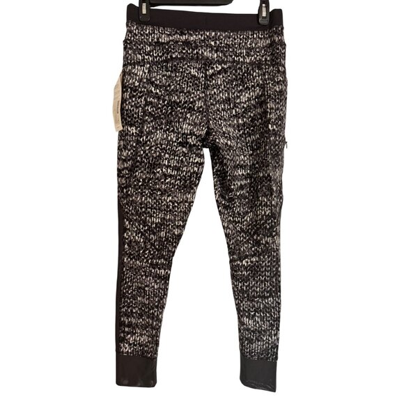 Lole Burst Leggings Size Large Black East Side Pockets NWT $80 Activewear - Picture 2 of 8